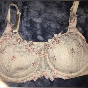 Y2K floral bra